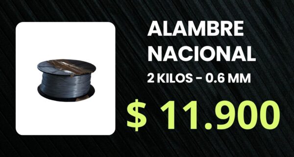 Alambre Nacional 2 Kg