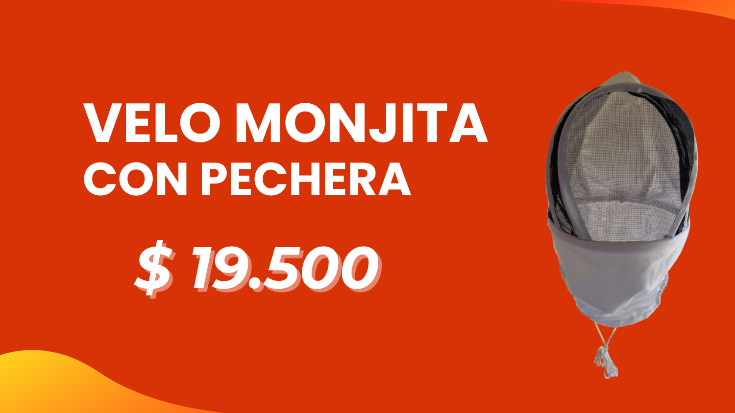 Velo Monjita con Pechera