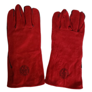 Guante Soldador Rojo