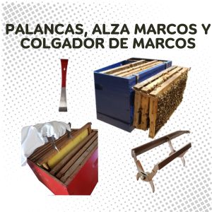 Palanca, Alza Marcos y Colgador de Marcos